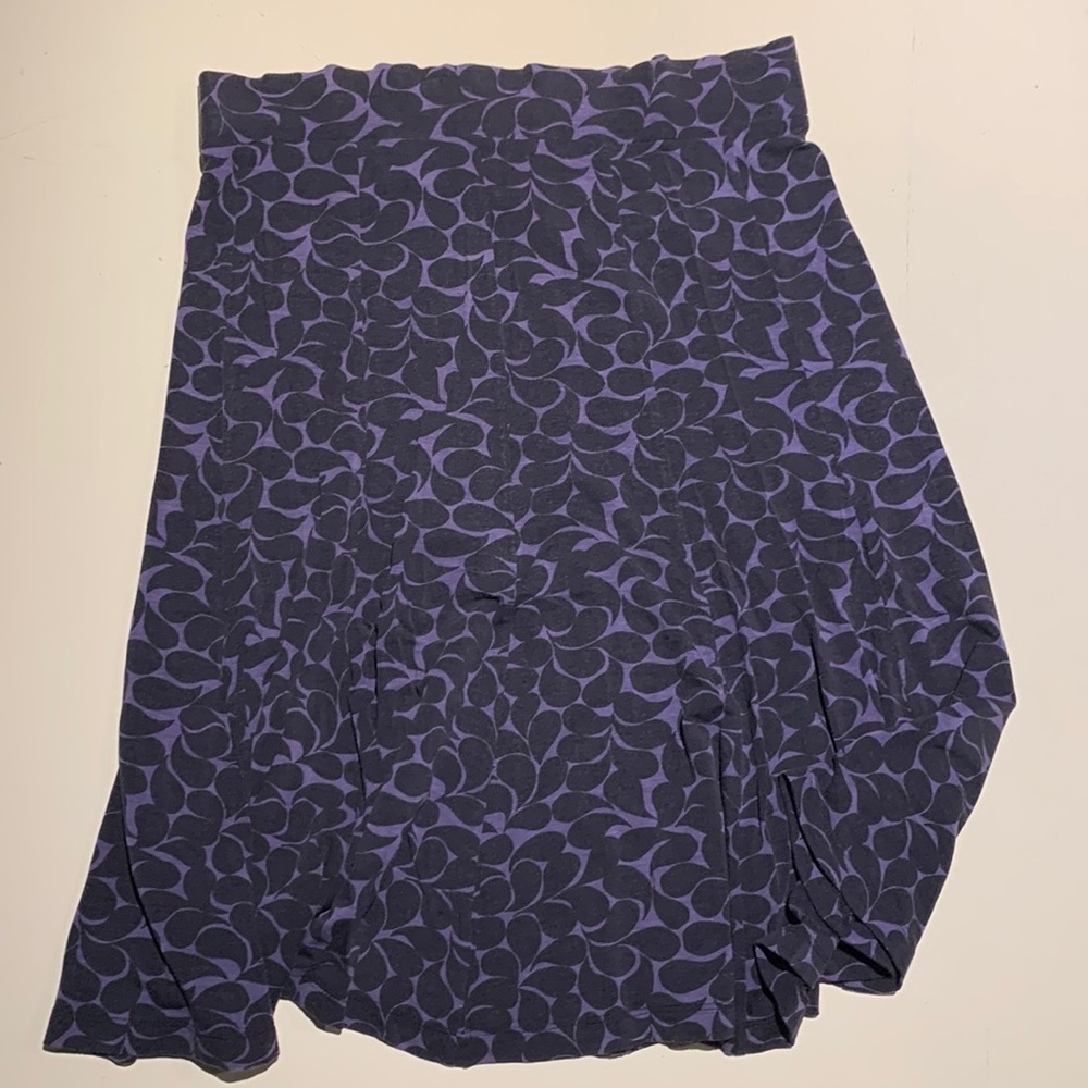 Boden skirt purple and black women’s size 6 (UK 10)